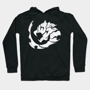 White Tiger Guild Symbol - distressed version Hoodie